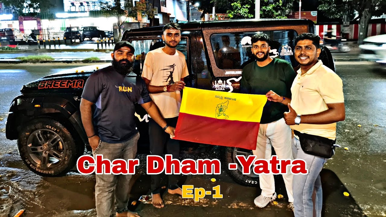 Char Dham Yatra 2025 Begins || Ep-1 #kannada #chardham #kedharnath 