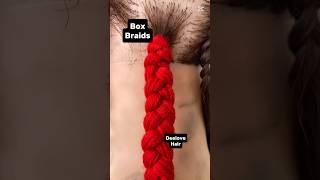 Braiding tutorial #boxbraids #hairstyles #tutobraids #tutorial