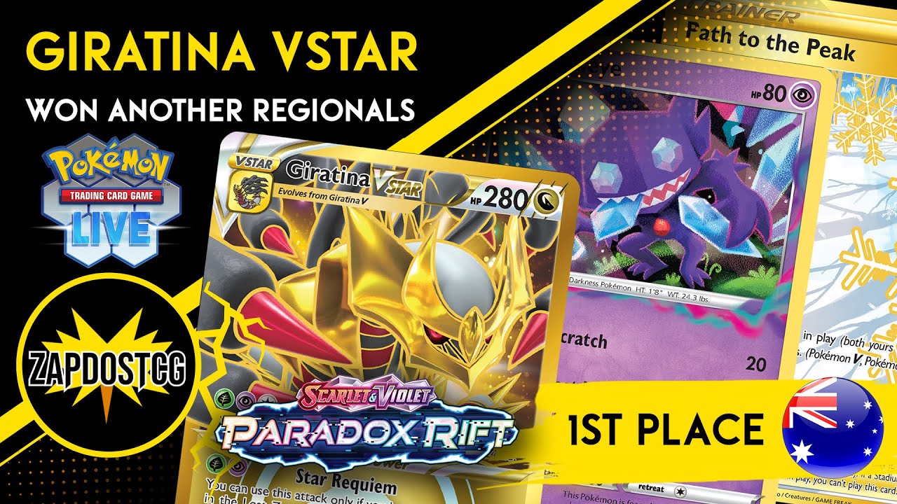 1st Place Giratina VSTAR Deck From Melbourne Regionals! (Pokemon TCG) 1st Place Giratina VSTAR Deck From Melbourne Regionals! (Pokemon TCG)
