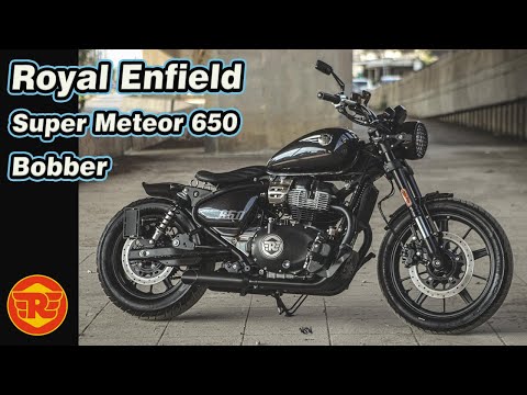 EP176 [SUBTITLE] รีวิว  Royal Enfield Super Meteor 650 Bobber BY WSW CUSTOMBIKE