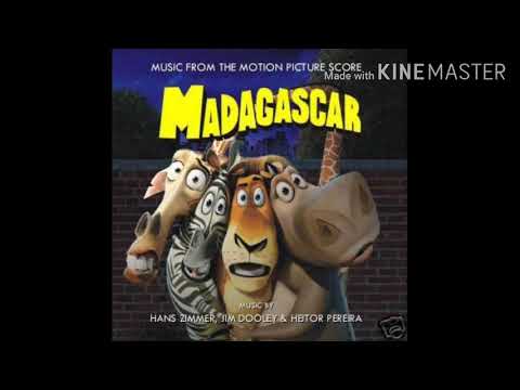 Madagascar soundtrack: lemure in the plane