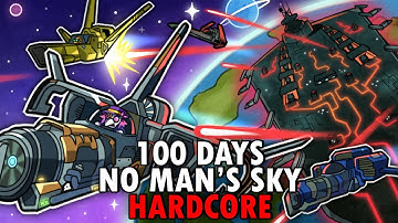I spent 100 Days in No Mans Sky HARDCORE... Here