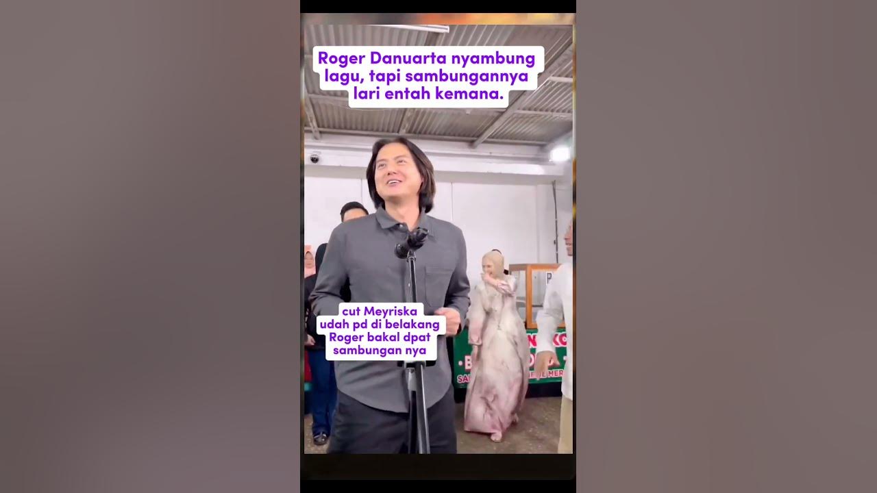 Roger Danuarta ga bisa sambung lagu #cutmeyriska #rogerdanuarta #viralvideo #vidoeshort