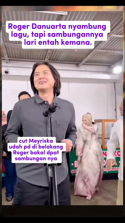 Roger Danuarta ga bisa sambung lagu #cutmeyriska #rogerdanuarta #viralvideo #vidoeshort
