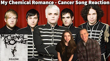 My Chemical Romance Reaction - Cancer Song Reaction! Father & Daughter!