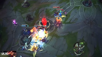 Thách đấu Hàn Tổng hợp xử lí đỉnh cao Lee Sin