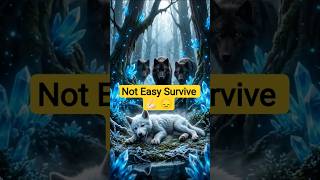 The Weakest Wolf's First Day of Survival | KIVORULF #shorts
