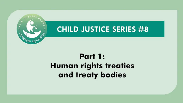 Child Justice Series #8: Human rights treaties and treaty bodies