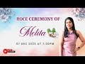 ROCE Ceremony Of MELITA Watch LIVE 
