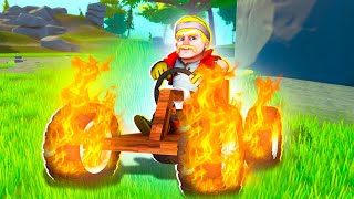 картинка: СЛУЧАЙНЫЕ КОЛЕСА! ГОНКИ в Scrap Mechanic