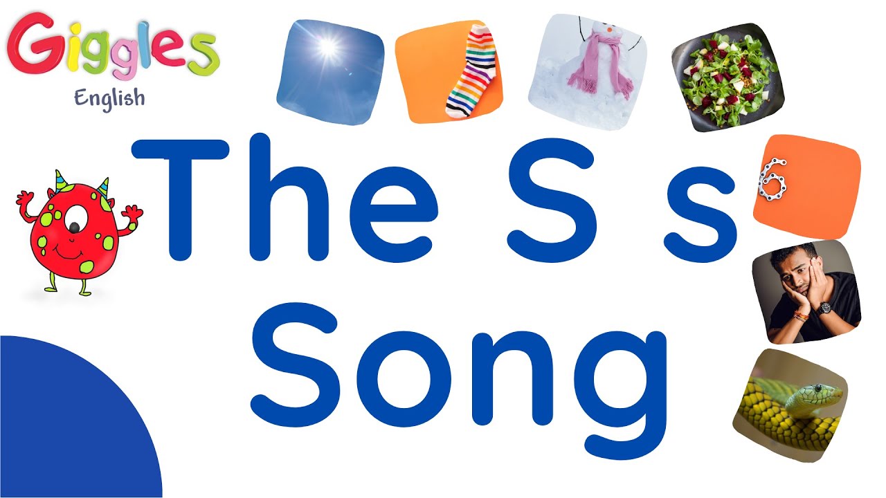 The S s song a phonics song practicing the S sound YouTube