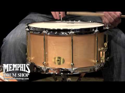 Noble & Cooley 14 x 7 Classic Beech Snare Drum - Clear Gloss