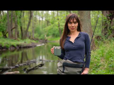 Peaceful Day by the River – Fishing, Outdoor Cooking & Nature Sounds