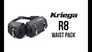 Kriega R8 Motorcycle waistpack. by KRIEGA 6,183 views 9 years ago 4 minutes, 1 second