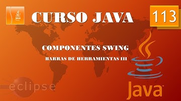 Curso Java  Aplicaciones gráficas. Barras de herramientas III. Vídeo 113
