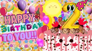 Happy Birthday 🎂🎂 HAPPY 2nd BIRTHDAY 👑 (👍≖‿≖)👍🌟#birthday  2 🎂 -   #happybirthday