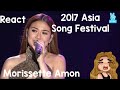 Morissette Amon - 2017 ASIA SONG FESTIVAL | Secret Love Song & Best of My Love & Emotion | React