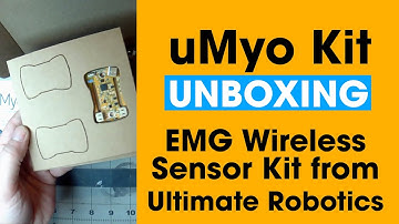 uMyo Unboxing   The Ultimate Robotics EMG sensor kit