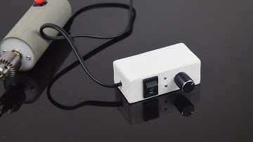 How To Make DC Drill Machine Motor Speed Controller DIY Forward Reverse Switch