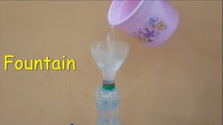 How to Make a Non Stop Heron&#39;s Fountain | How to Make Fountain With Plastic Bottle