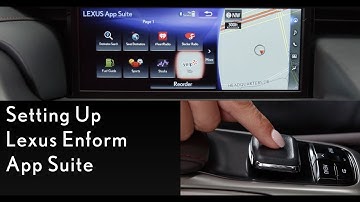 How-To Set Up Lexus Enform App Suite  | Lexus