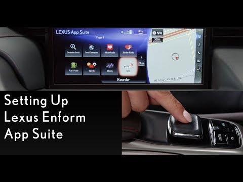 How-To Set Up Lexus Enform App Suite  | Lexus