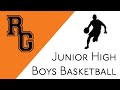 RGHS Junior High Basketball(Boys) VS Warren Area High School