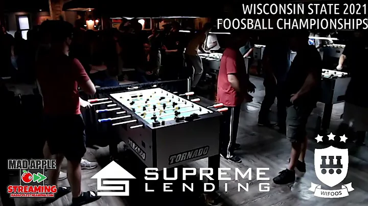 2021 WI State Foosball - Rookie Doubles FINALS - C...