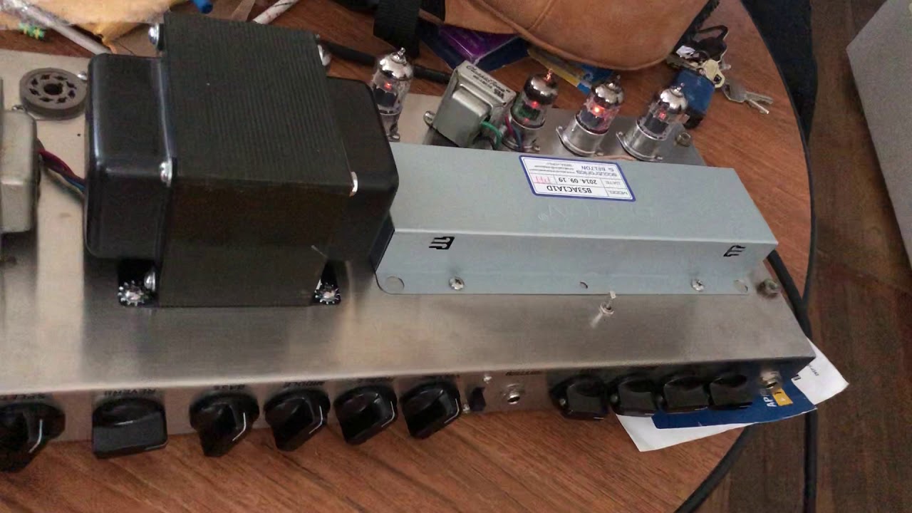 Alessandro AZZ 1/2AZZ tube amp oscillation R YouTube