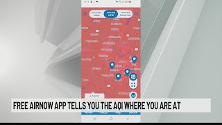 Free AirNow app tells you the AQI where you're at screenshot 2