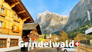 Grindelwald 4K - The dream mountain village of Switzerland