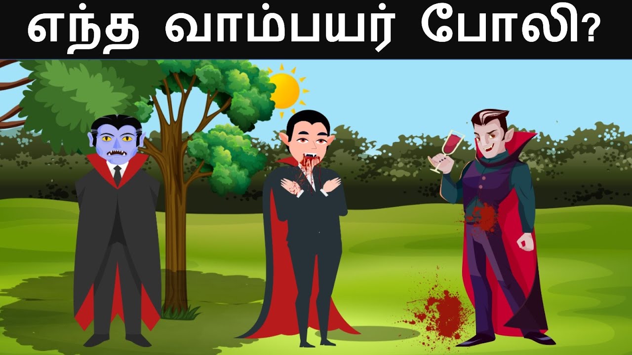 The Vampire Killer vs Detective Mehul | Detective Mehul Tamil | Riddles ...