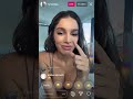 Lyna Perez Sees How Many Marshmallows She Can Fit In Her Mouth Instagram Live