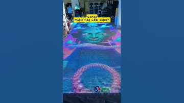 Magic Carpet Screen: Turn Boring Floors Into Interactive Fun (Step On It!) #Genex #leddisplay