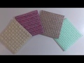 How to make 4 different stitch  plastic canvas ideas for coasters