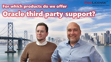 Oracle Support 💪 For which products do we offer Oracle third party support? #oracle #ibm #support 🧑🧑