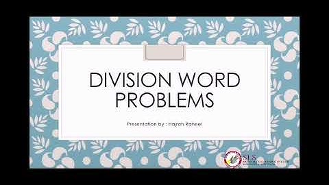 Class 4 Math (Video 10c Ex no. 1c Countdown page 16 Division  word problem no. 4 & 6  )