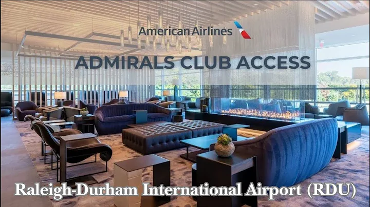 The Hidden Perks of RDU's Admirals Club (Airport Lounge)