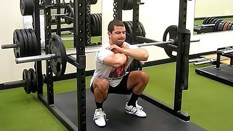 Front Squat Iso Hold