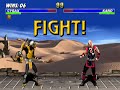 Umk3 arcade  cyrax playthrough