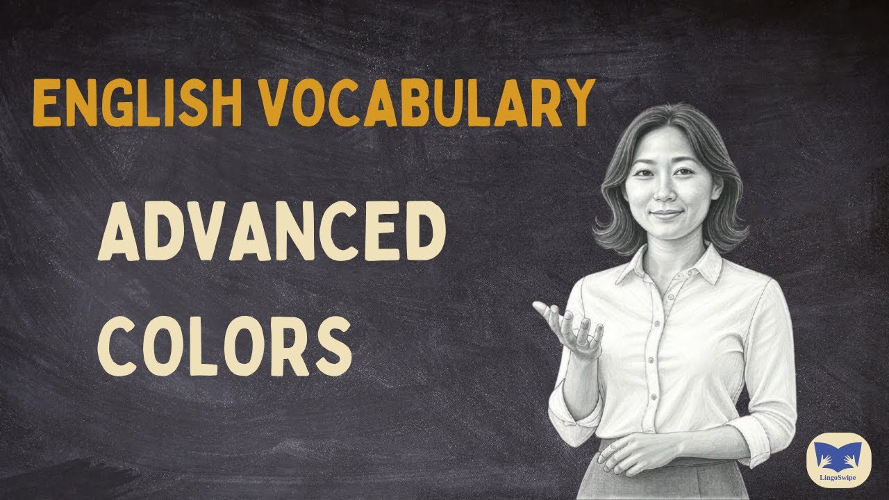 Advanced English - Colors beyond red, green and blue. - YouTube