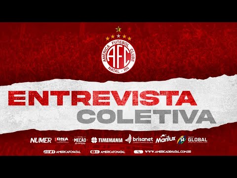 AMÉRICA 3x1 AFOGADOS (PE) | ENTREVISTA COLETIVA VIRTUAL