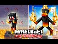 I survived 100 days as a fire enderman in hardcore minecraft