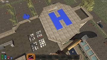 7 Days To Die: New Hospital! Alpha 11 Unity 5 Update!