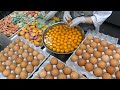택배주문 많은곳! 시그니처 뚱카롱 3종 ( 조개롱, 슈팅스타, 초코누텔라 )  / Korean fat macaron - Korean street food