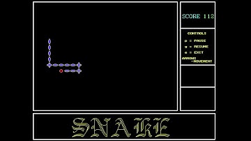 Snake game in C++ | Turbo c | C++/C projects