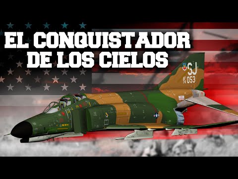 F-4 Phantom II | el LEGENDARIO caza de EE.UU que DOMINÓ en la Guerra Fría  y Vietnam