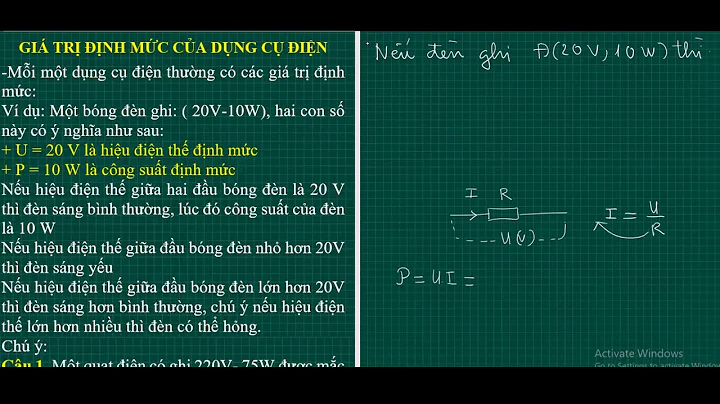Top 19 công suất định mức của điện trở là