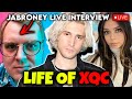 The Life of XQC with @Jabroney Divorce update and Tips on Content Creation