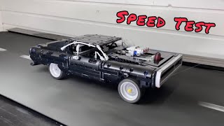 Lego Dodge Drag. Fast And Furious Lego Technic Car Speed Test